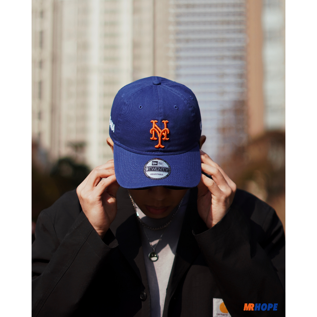 Moma NY Mets Adjustable Baseball Cap | One Size | Blue