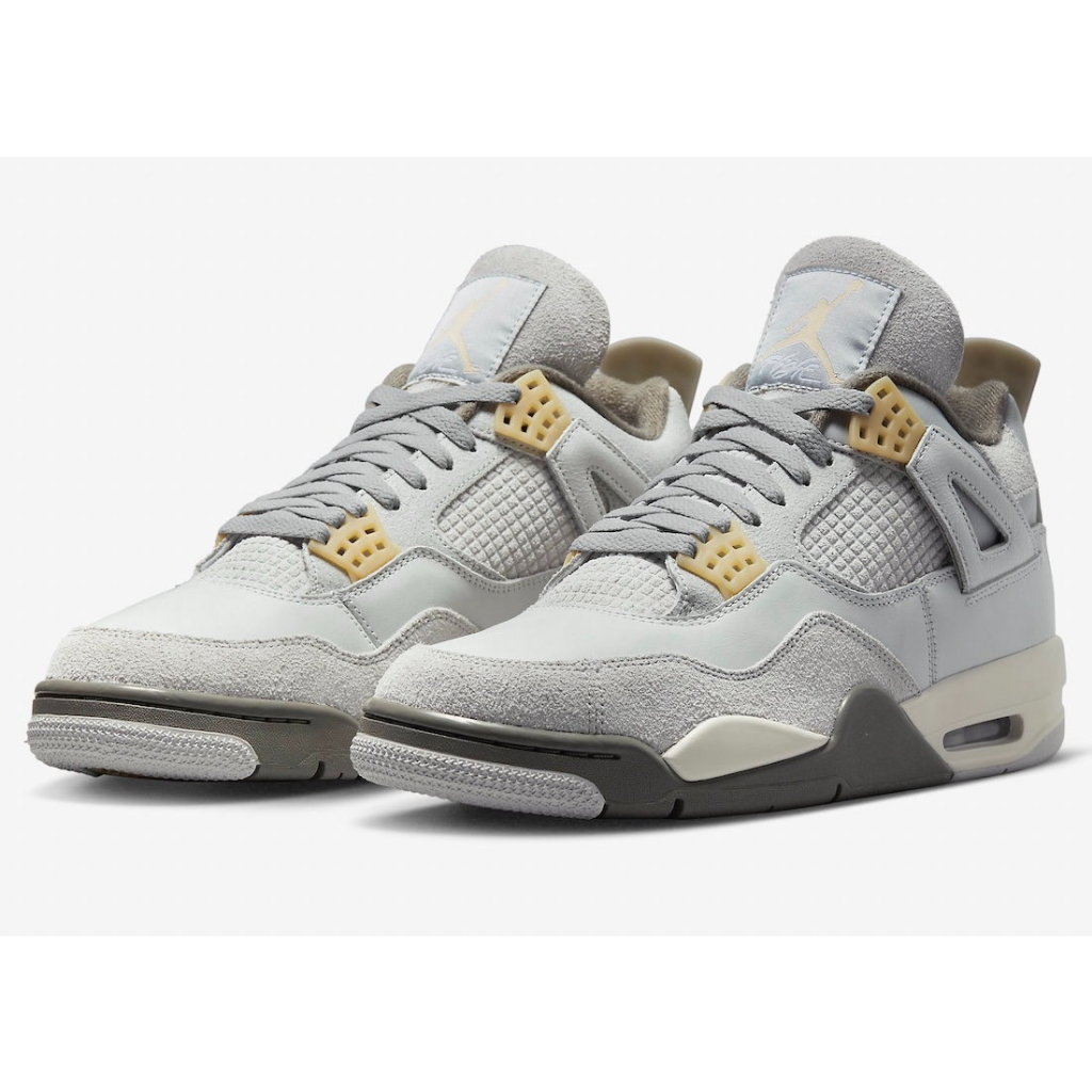 EAT-SHOE】現貨AIR JORDAN 4 SE CRAFT 灰綠灰兔子AJ4 DV3742-021 男女