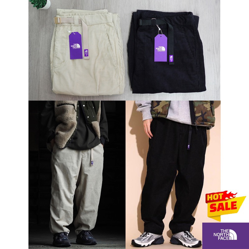 TNF 紫標Corduroy Wide Tapered Pants 燈芯絨錐形長褲NT5259N 尺寸30