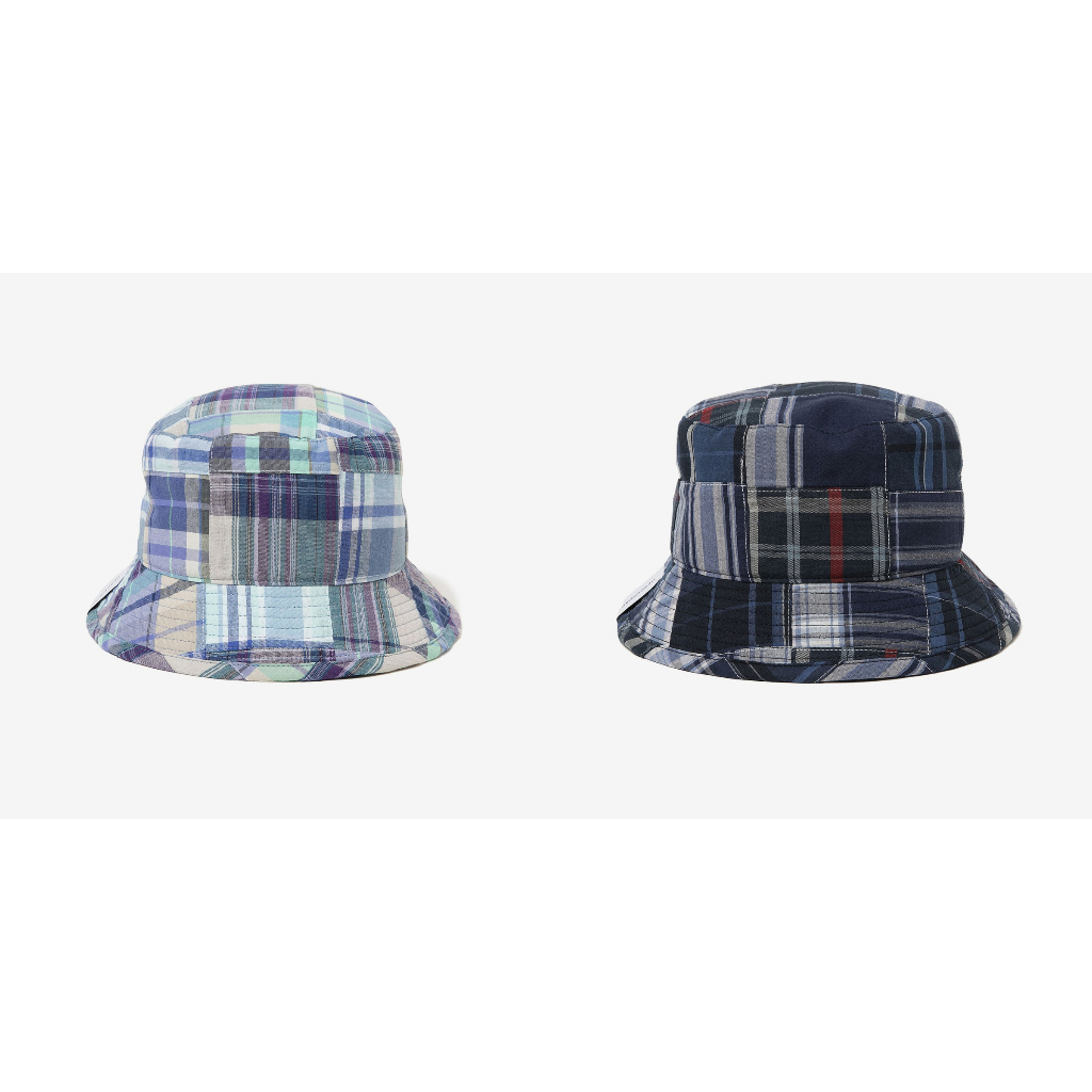 AllenTAPS】DESCENDANT 22SS MADRAS BUCKET 漁夫帽| 蝦皮購物