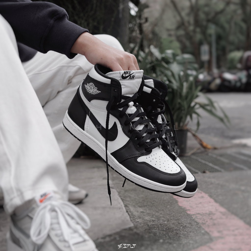 Fashion SPLY】Air Jordan 1 Retro High 85 黑白熊貓BQ4422-001 234