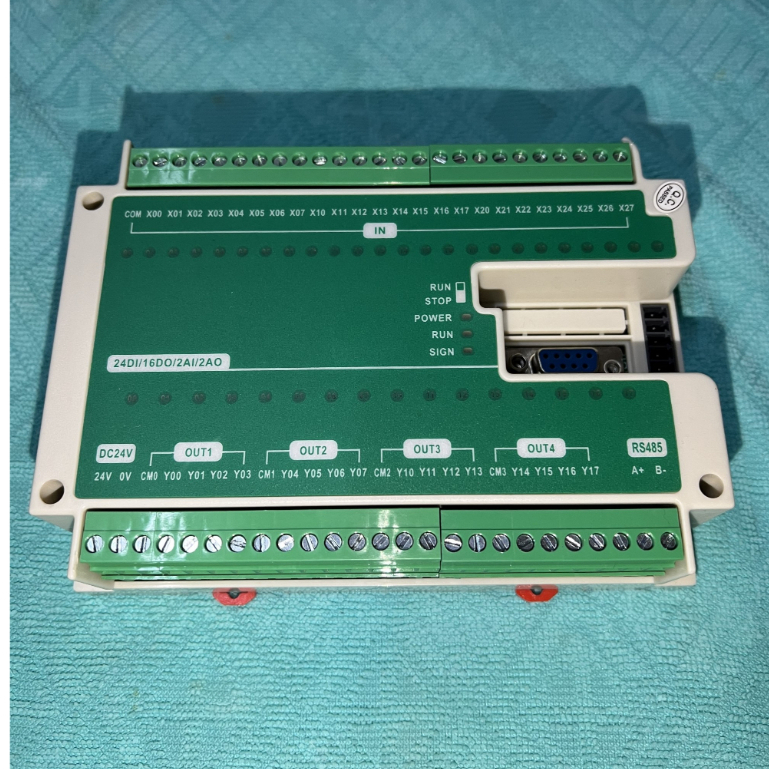 力克 PLC 24DI/16DO/2AI/2AO 仿三菱FX系列PLC FX3U FX3G 電晶體輸出 | 蝦皮購物