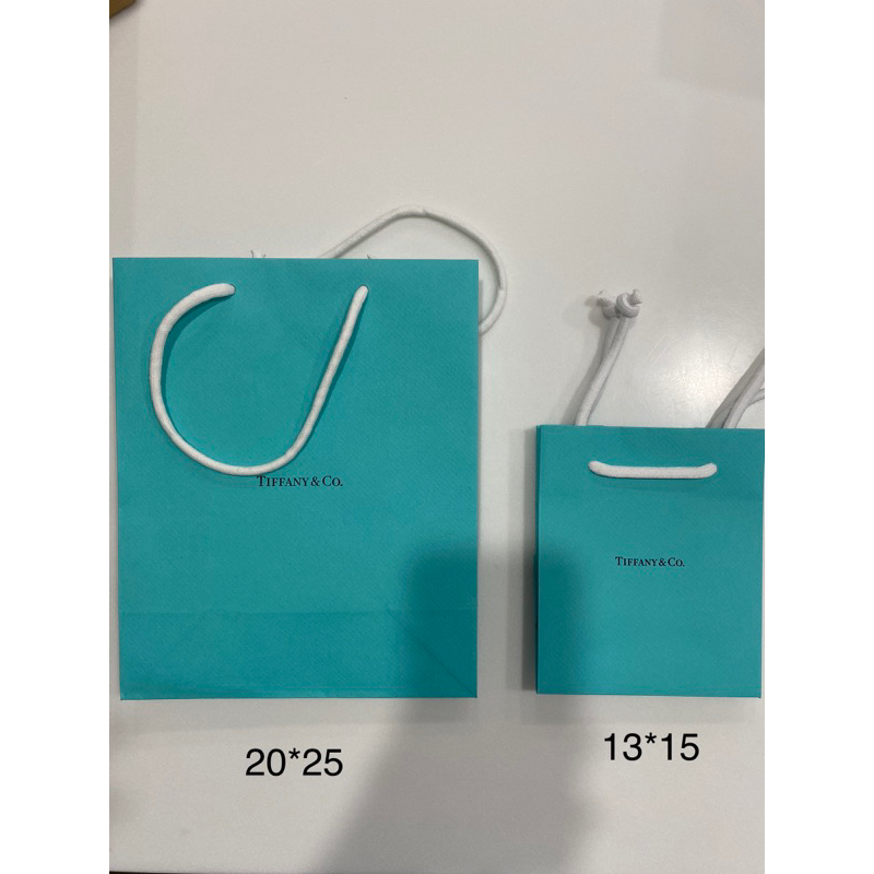 《現貨專櫃正品隔日出貨✨》Tiffany and Co. 紙袋✨2個尺寸