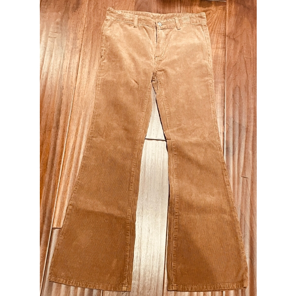 Brandy Melville J. Galt Shanghai Corduroy Pants In Brown Color Sz