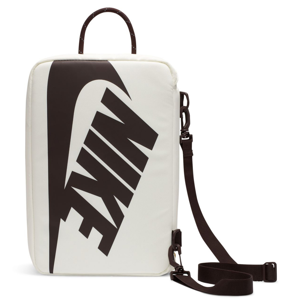 S.G NIKE SHOE BOX BAG DA7337-133-870 米白斜背包鞋袋健身包手拿手提