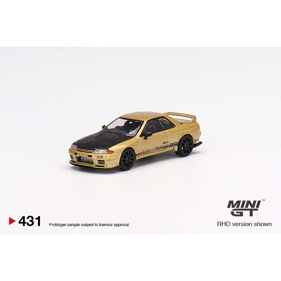 模例】Mini GT 1/64 日本限定版Top Secret Nissan Skyline GT-R VR32