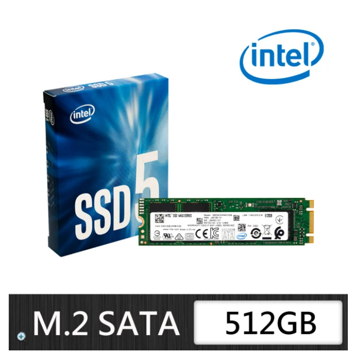 Intel SSD 545s Series 256GB 2.5in **New Bulk**, SSDSC2KW256G8X1