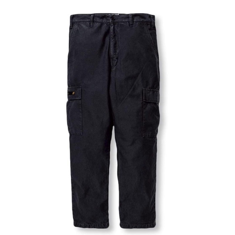 WTAPS 20SS JUNGLE STOCK 01 / TROUSERS COTTON SATIN 側標軍褲黑水洗| 蝦皮購物