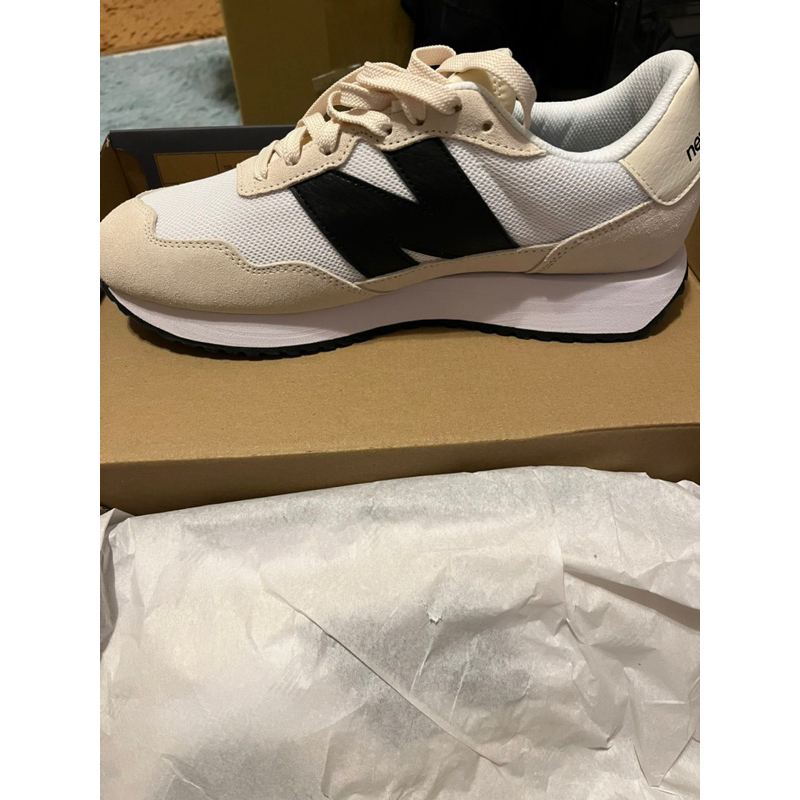 【全新正品未落地】New Balance 237 奶茶 淺卡其 黑MS237CB | 蝦皮購物
