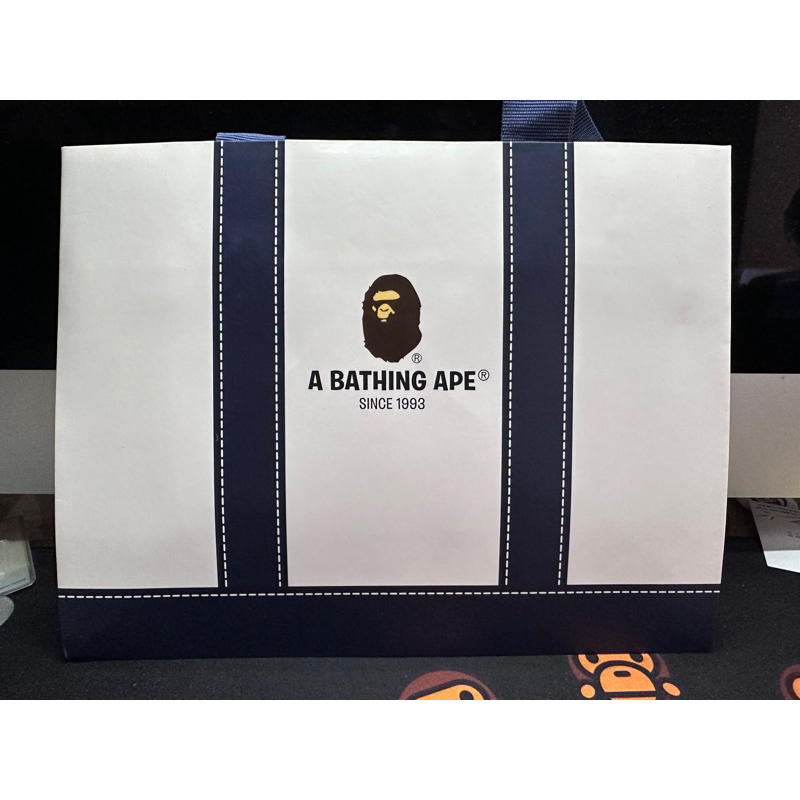 A bathing ape Bape 小紙袋 提袋 絕版品