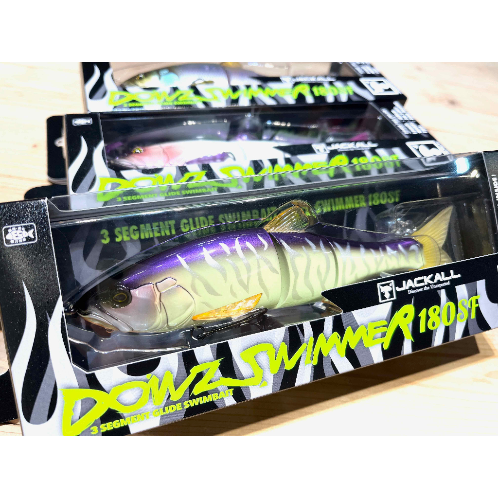 Leurre Souple Jackall Dowz Swimmer 180SF - Occasion - Swimbait Géant