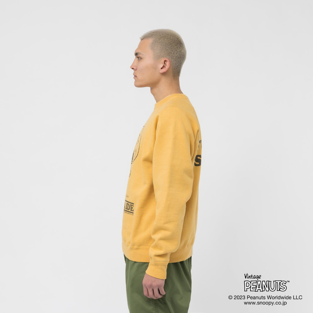 日貨代購CITY】2023SS HUMAN MADE PEANUTS SWEATSHIRT SNOOPY 大學T