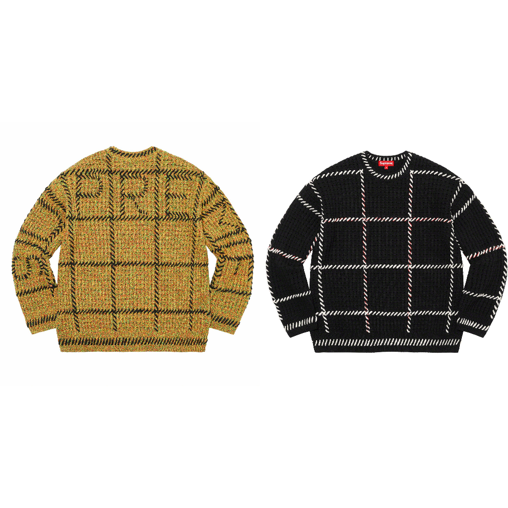 紐約范特西】預購Supreme SS23 Quilt Stitch Sweater 長袖毛衣| 蝦皮購物