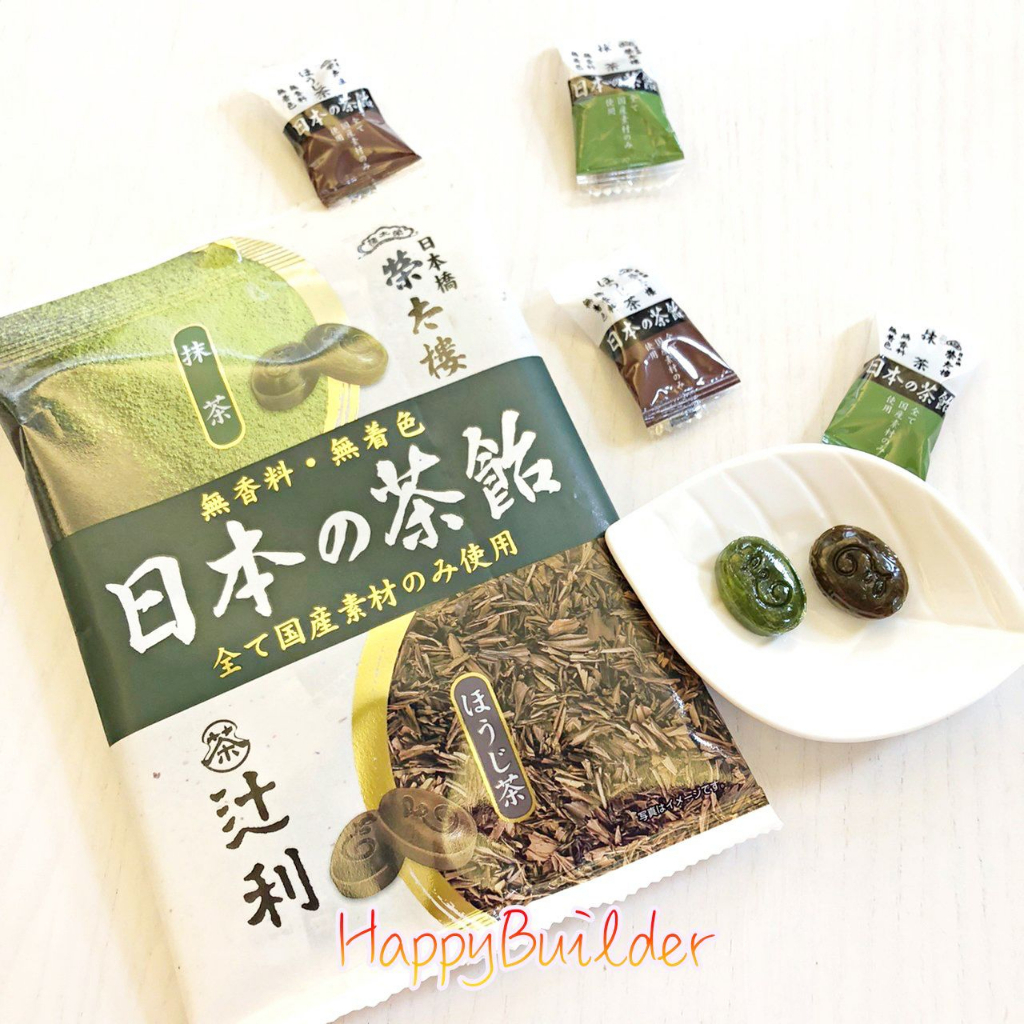 ☆現貨☆日本製日本橋老鋪榮太樓日本茶糖抹茶糖焙茶糖京都辻利無香料無