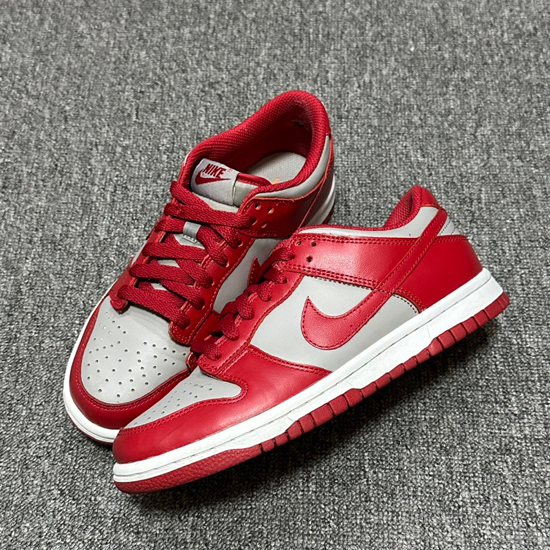 NIKE DUNK LOW (GS) 灰紅配色 CW1590-002 US 4.5Y (23.5cm)