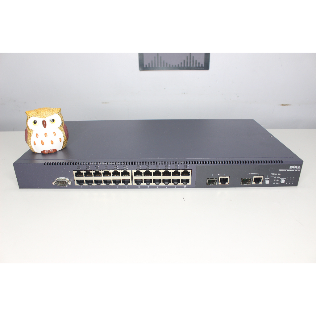 Dell PowerConnect 3324 24-Port Fast Ethernet Network Switch | 蝦皮購物