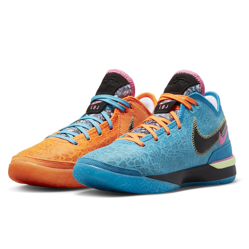 NIKE ZOOM LEBRON NXXT GEN EP 藍橘【A-KAY0】【DR8788-900】 | 蝦皮購物