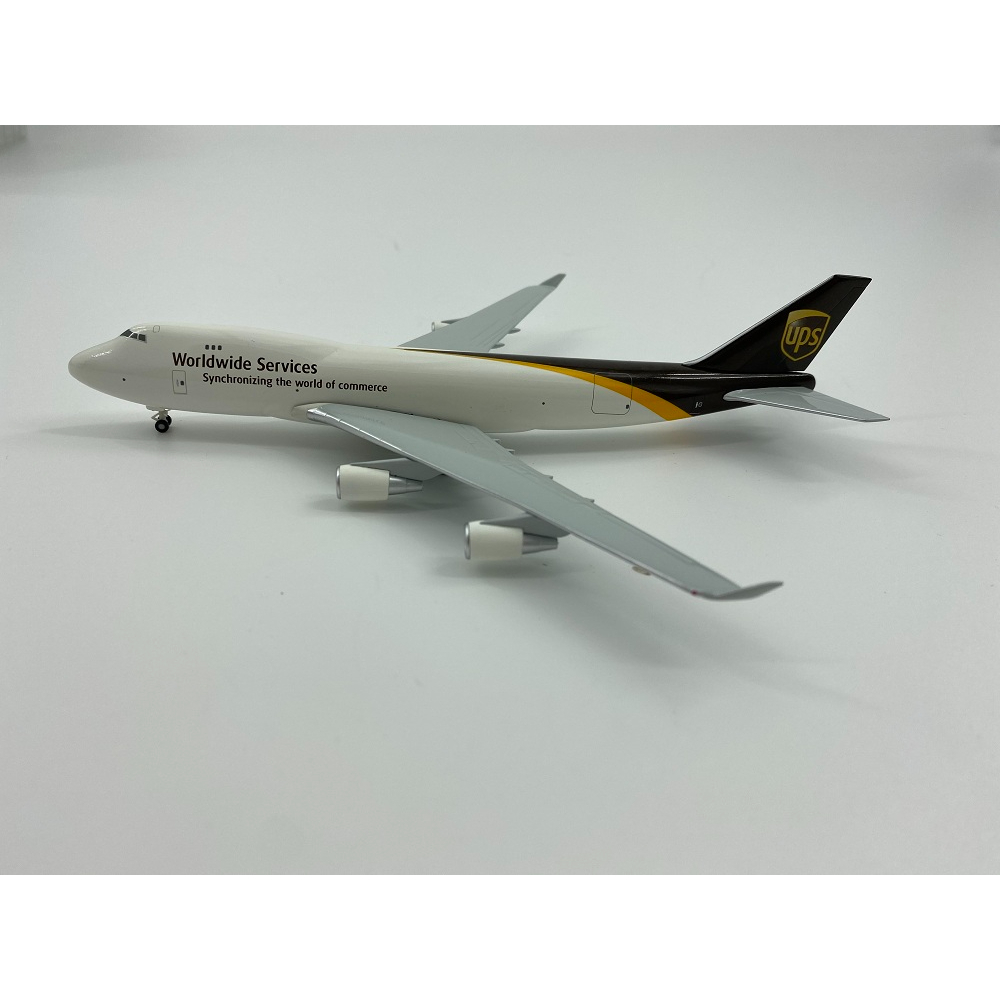 hogan wings 1/400 UPS貨運航空Boeing 747-400F 合金飛機模型| 蝦皮購物
