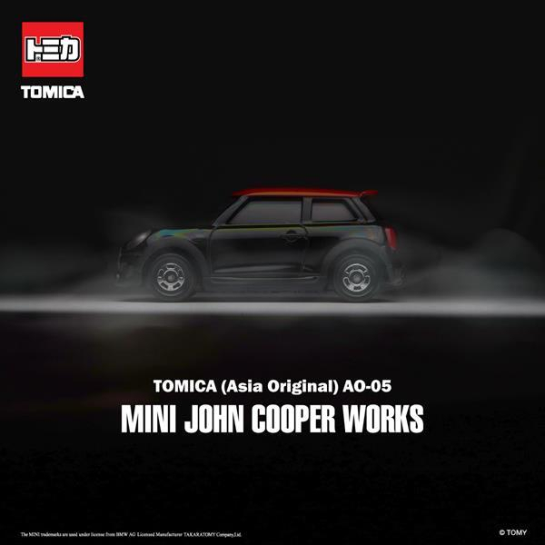 Takara Tomy Tomica AO-05 Mini John Cooper Works Scala 1:57 &ndash; Nuovo, Versione Asia