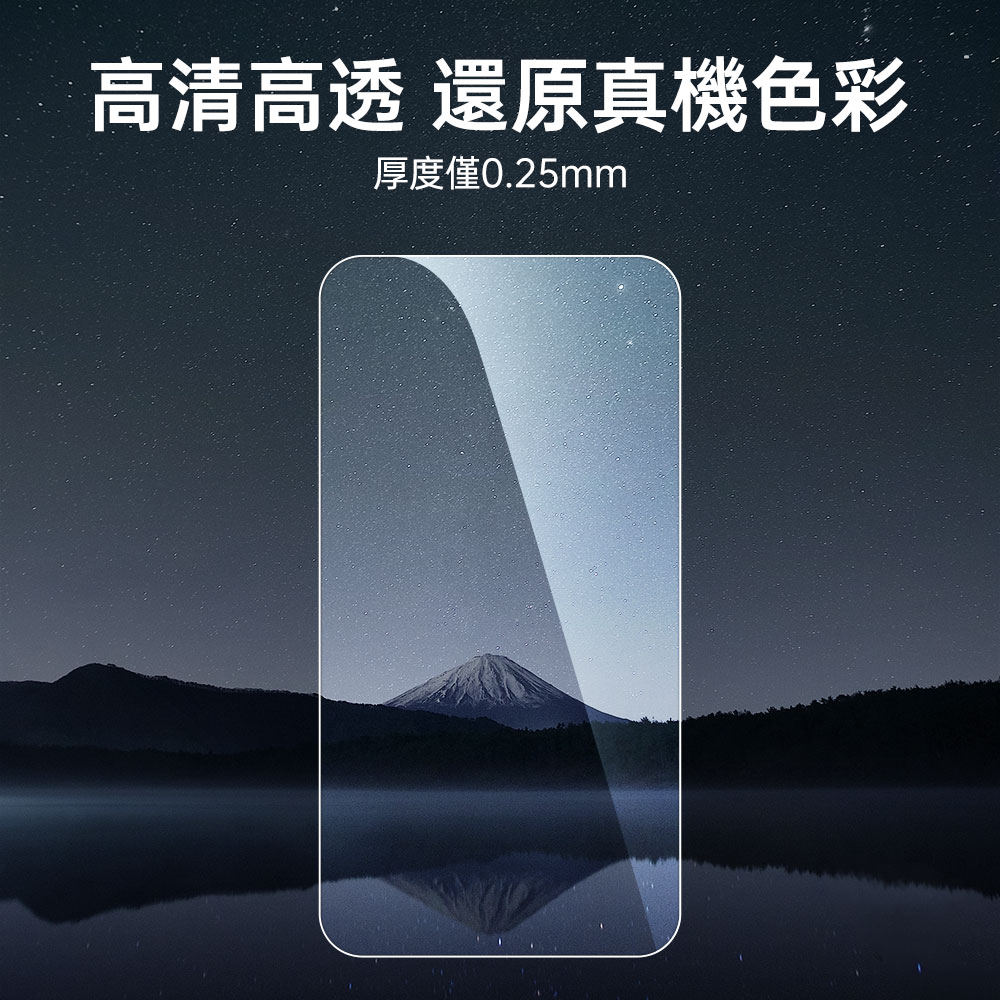 ESR 億色  Galaxy S23 Plus 6.6 吋 (2023) 2.5D高清鋼化玻璃螢幕保護貼