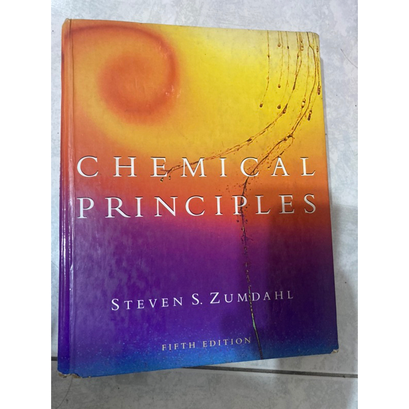 化學原文二手書 Chemical Principles ( Steven S. Zumdahl) | 蝦皮購物