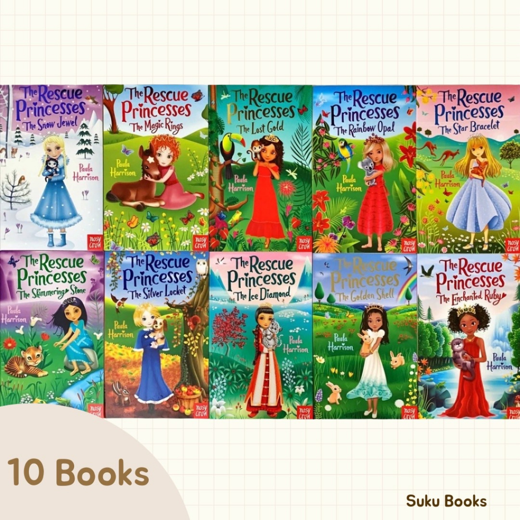 翻轉女孩套書】The Rescue Princesses Collection - 10 Books (RESP