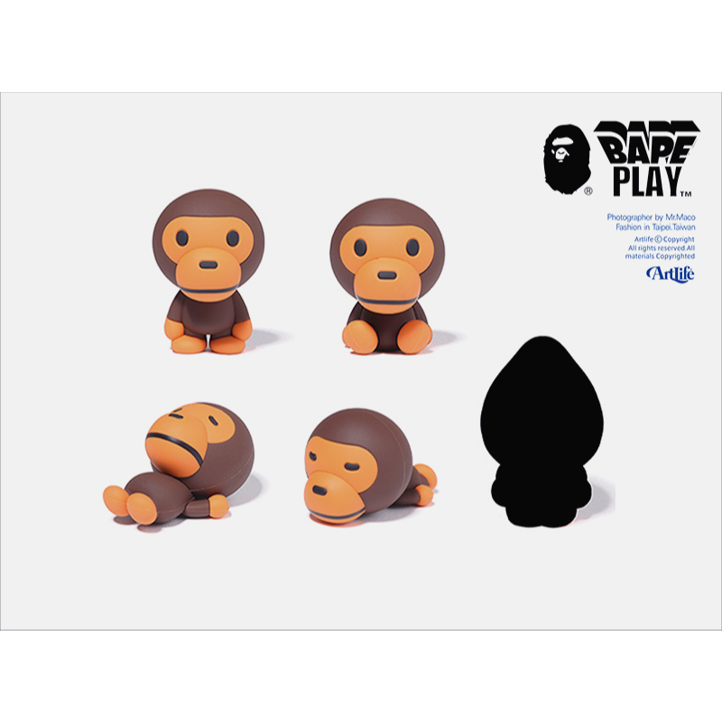 APE BAPE PLAY ベイビーマイロ スター 星 エイプ フィギュア Artlife