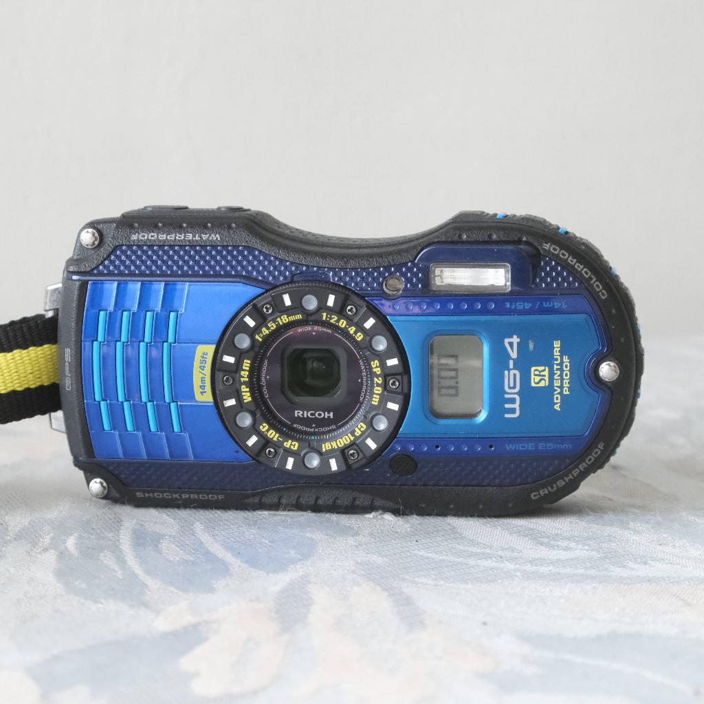 理光Ricoh WG-4 GPS 金屬三防早期CMOS 數位相機(防水防撞防塵) | 蝦皮購物
