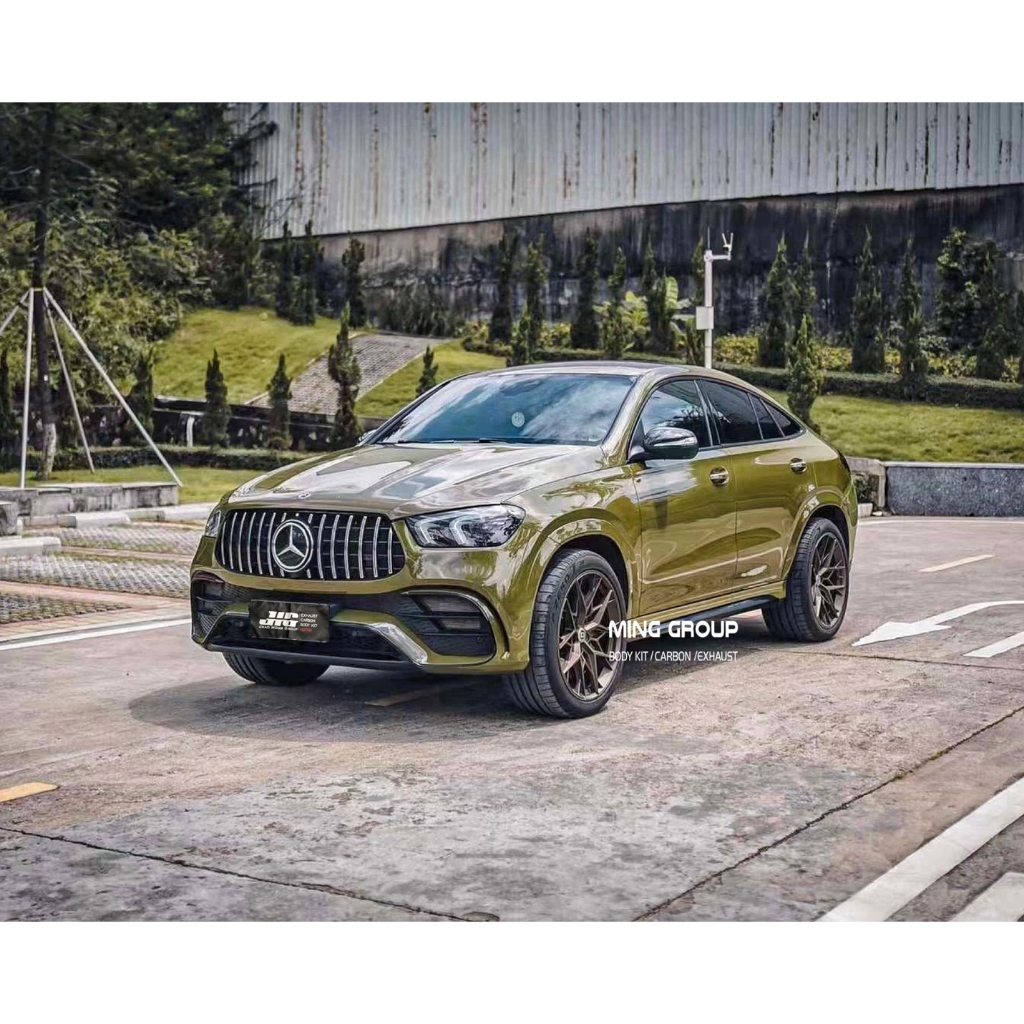 【MING GROUP國際】BENZ W292 Coupe 小改後 升級 GLE63樣式 前保 水箱罩 後下巴 尾飾管 | 蝦皮購物