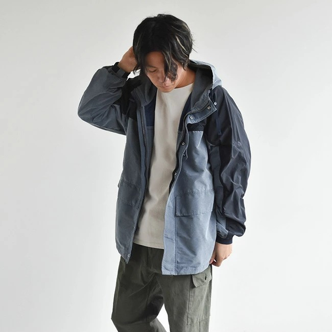 Closer- 台北TNF Indigo Mountain Wind Parka 紫標登山夾克拉鍊外套