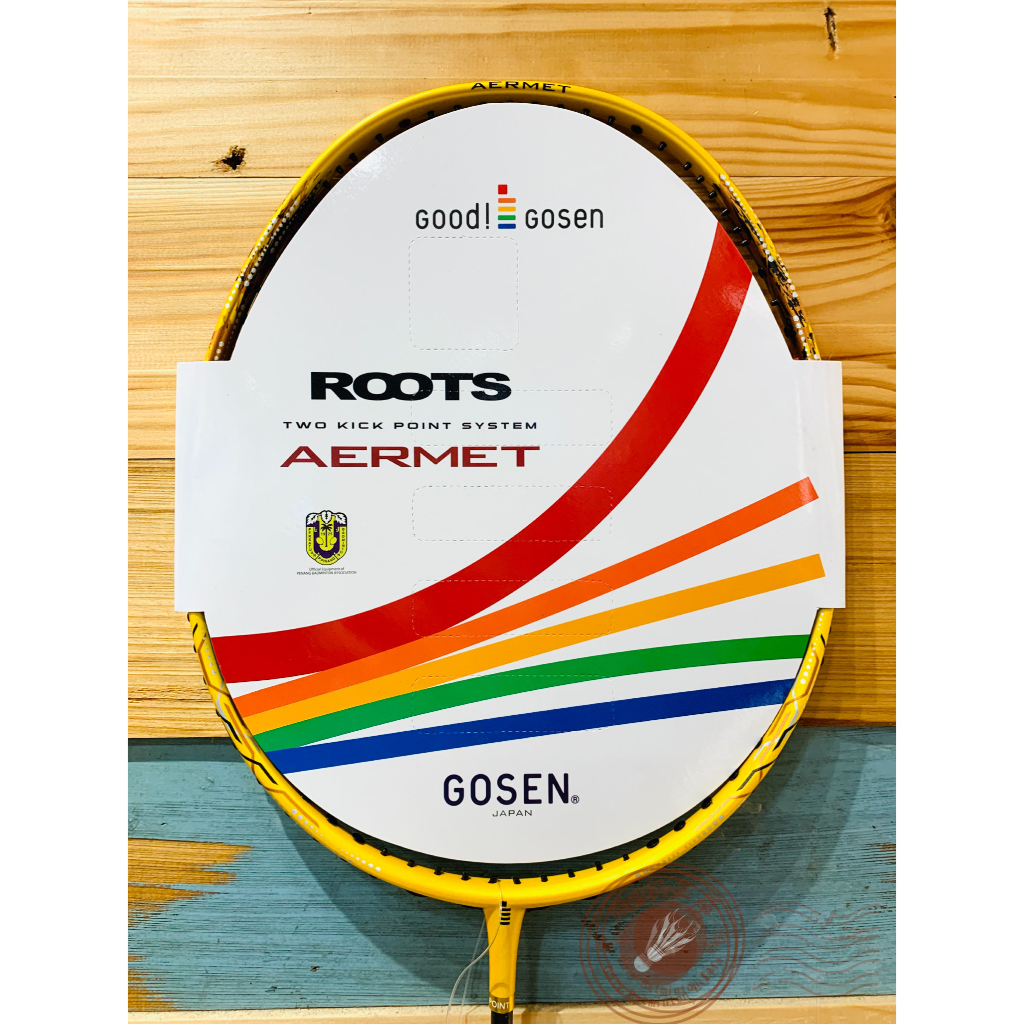 【唯羽生活】GOSEN 高神 ROOTS AERMET GOLDLEX 羽球拍 羽拍 | 蝦皮購物