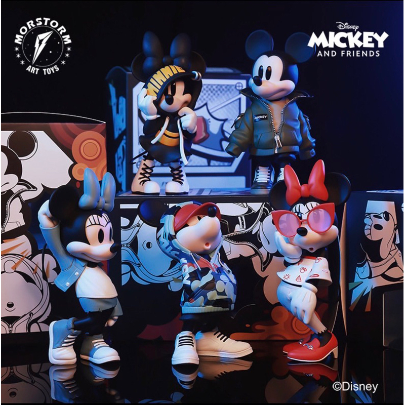 《現貨+預購》MORSTORM ART TOY 魔力風暴藝術公仔X Disney Mickey And Friends