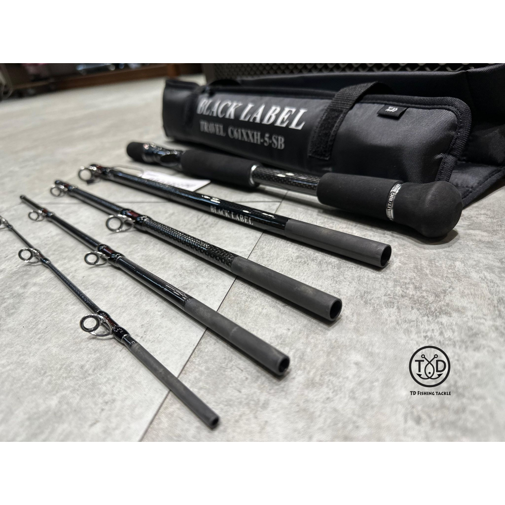 💢桃園東區釣具【 DAIWA BLACKLABEL TRAVEL 多節路亞竿】黑標旅