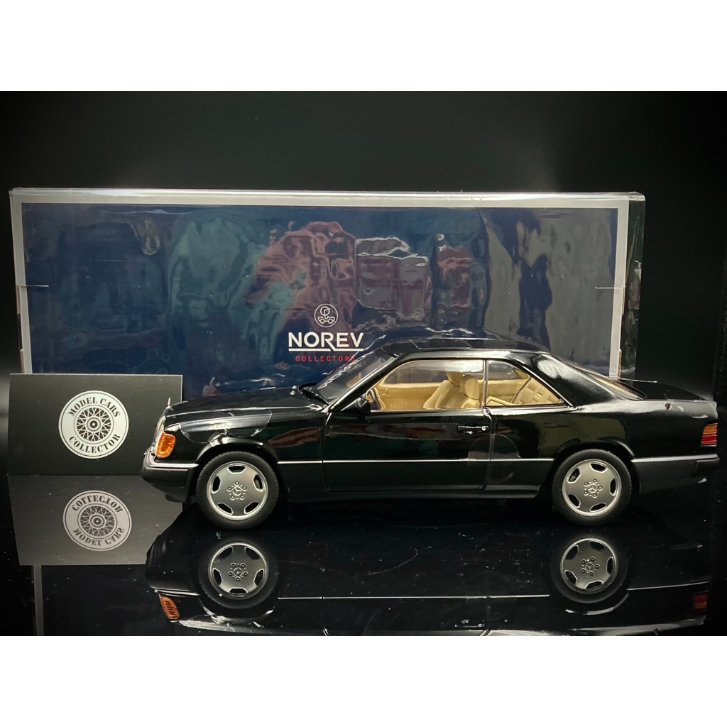 收藏模人】 Norev Mercedes-Benz 300 CE C124 1990 AMG大餅框1:18 1/18