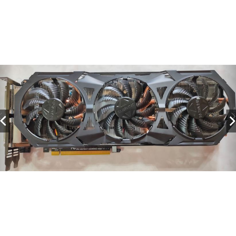 技嘉GTX970 GTX 970 4G GV-N970G1 GAMING-4GD 庫存新品| 蝦皮購物