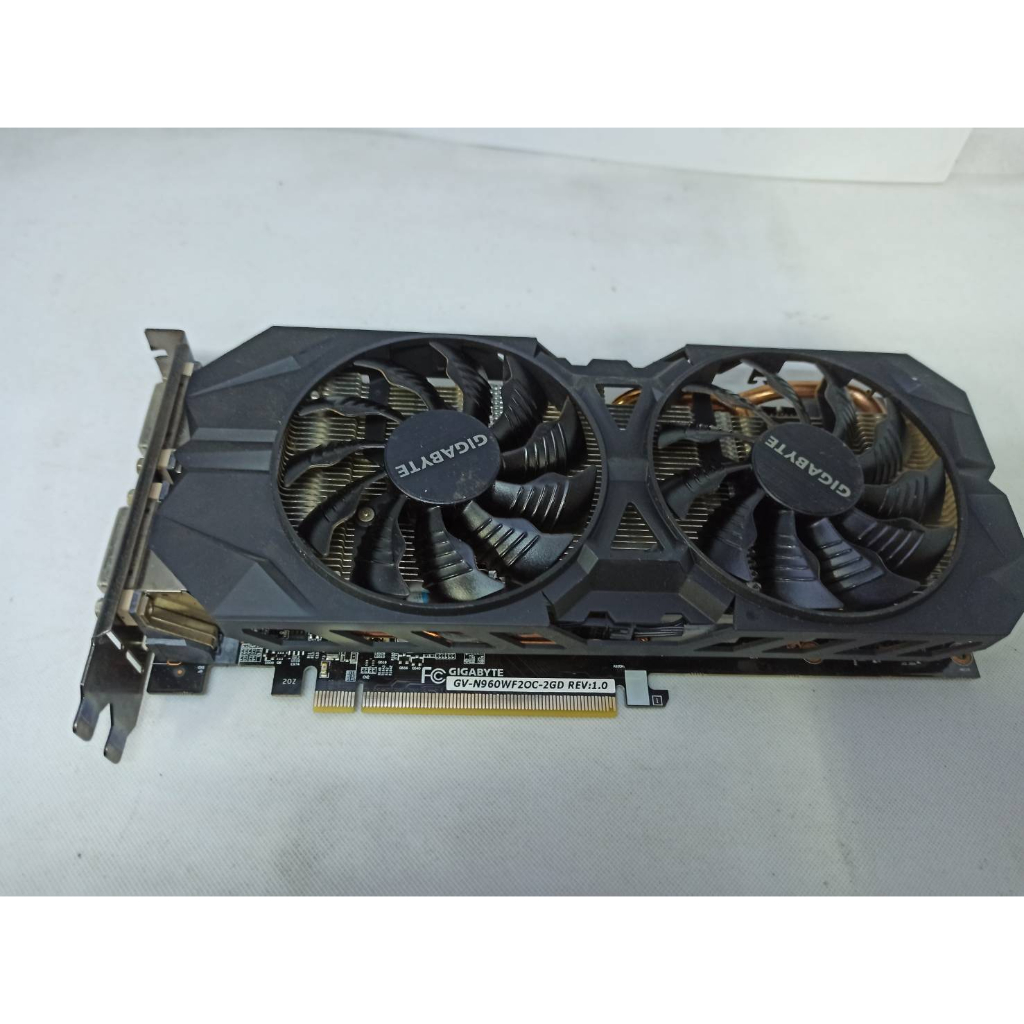 $141 技嘉 GTX960 GV-N960WF2OC-2GD DDR5 2G 顯示卡 | 蝦皮購物