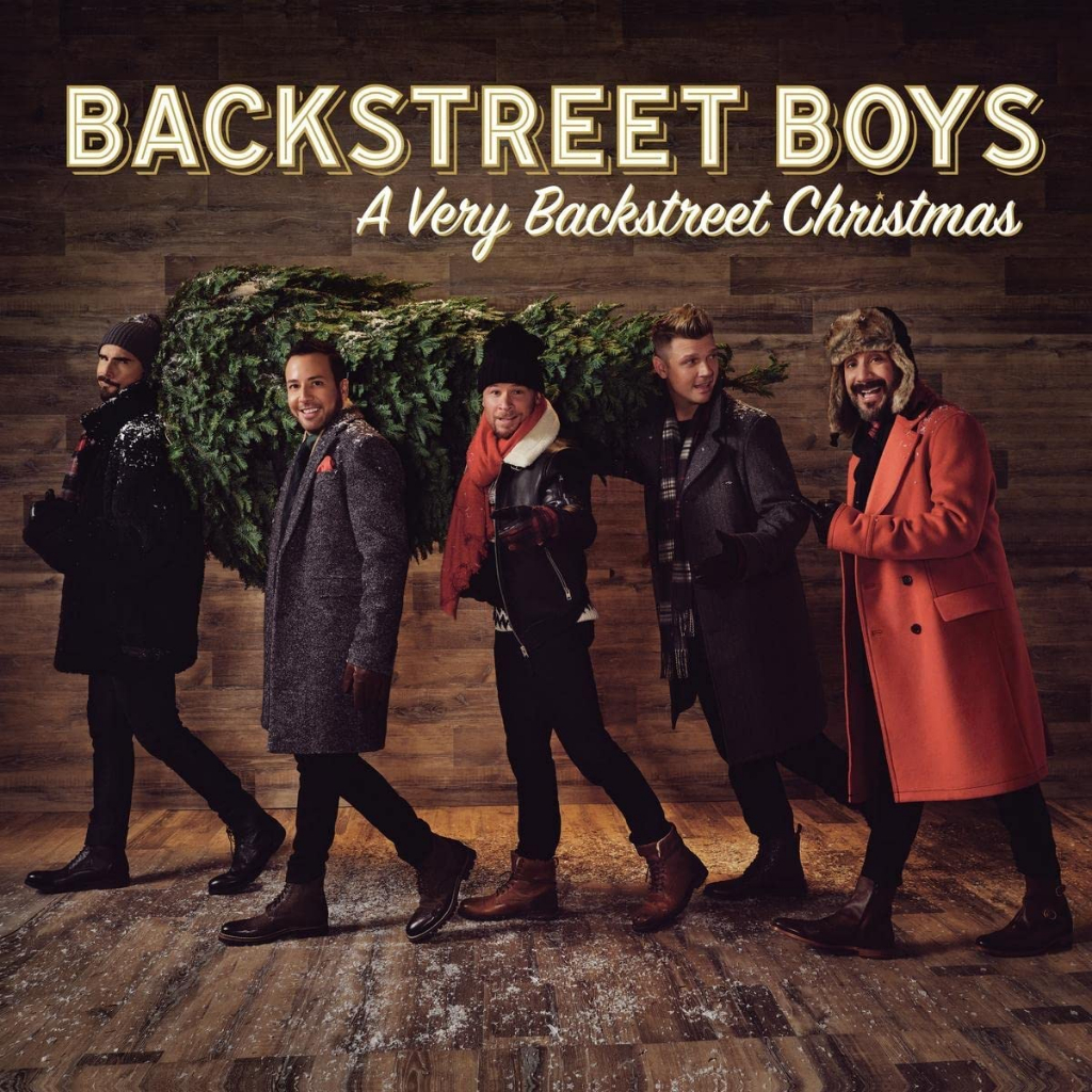 A Very Backstreet Christmas Exclusive Red Vinyl Record