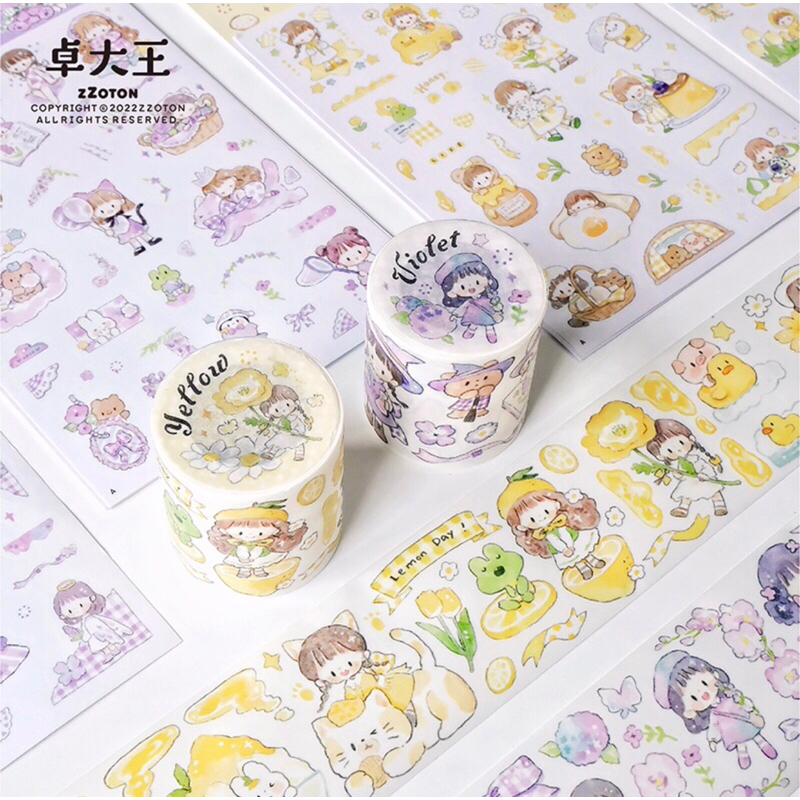 《凡の手帳小舖》卓大王手帳膠帶色調 貼紙少女心可愛DIY手作用品 | 蝦皮購物
