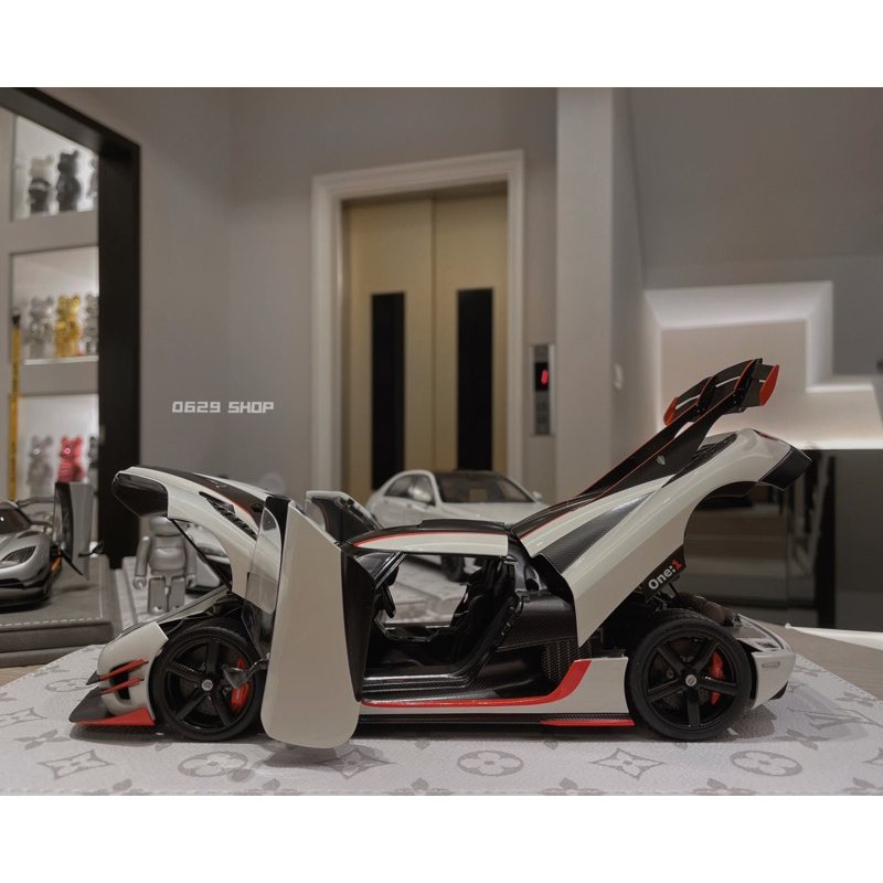 1/18 AUTOart Koenigsegg ONE : 1 柯尼賽克模型車擺設裝飾居家擺設收藏品超跑模型| 蝦皮購物