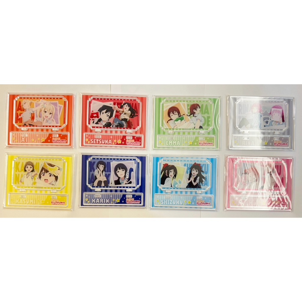 【虹咲學園學園偶像同好會】日空版 (現貨) 壓克力 立牌 虹色Passions！ ver. 上原步夢 中須霞 天王寺璃奈 蝦皮購物