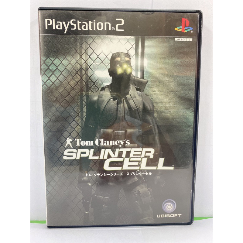 PS2縱橫諜海Tom Claney’s SPLINTER CELL#日版#PS2#射擊#電玩遊戲#二手 | 蝦皮購物
