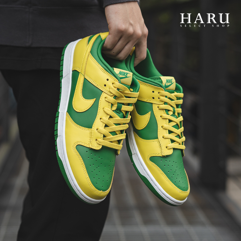 HAru] Nike Dunk Low Retro BTTYS 反轉巴西黃綠男生復古休閒鞋DV0833