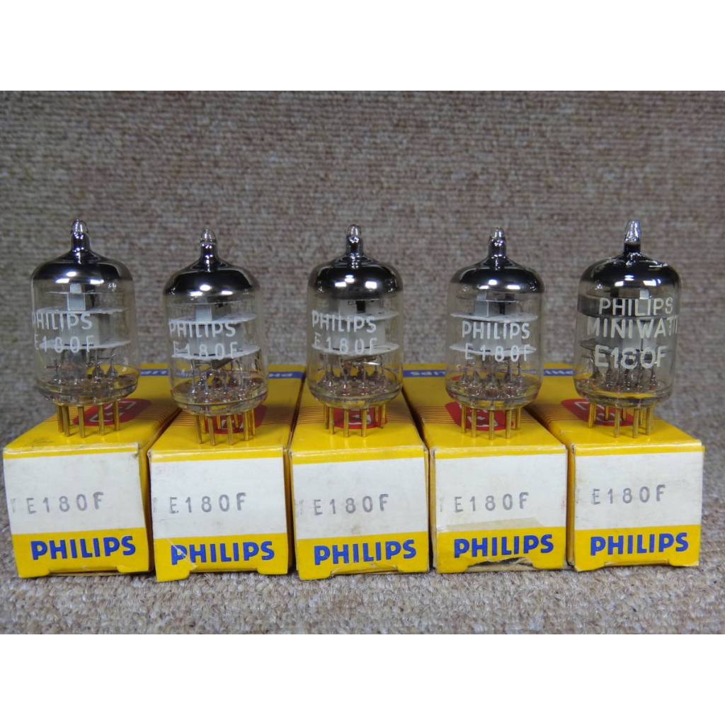 Philips 【未使用品】PHILIPS E180F 真空管4本