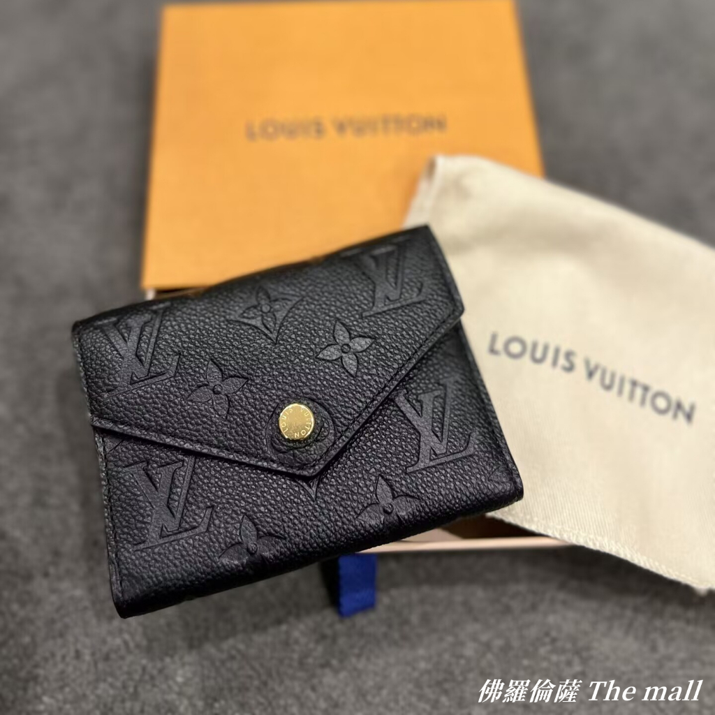 Louis Vuitton MONOGRAM EMPREINTE Victorine wallet (M64060, M64577)