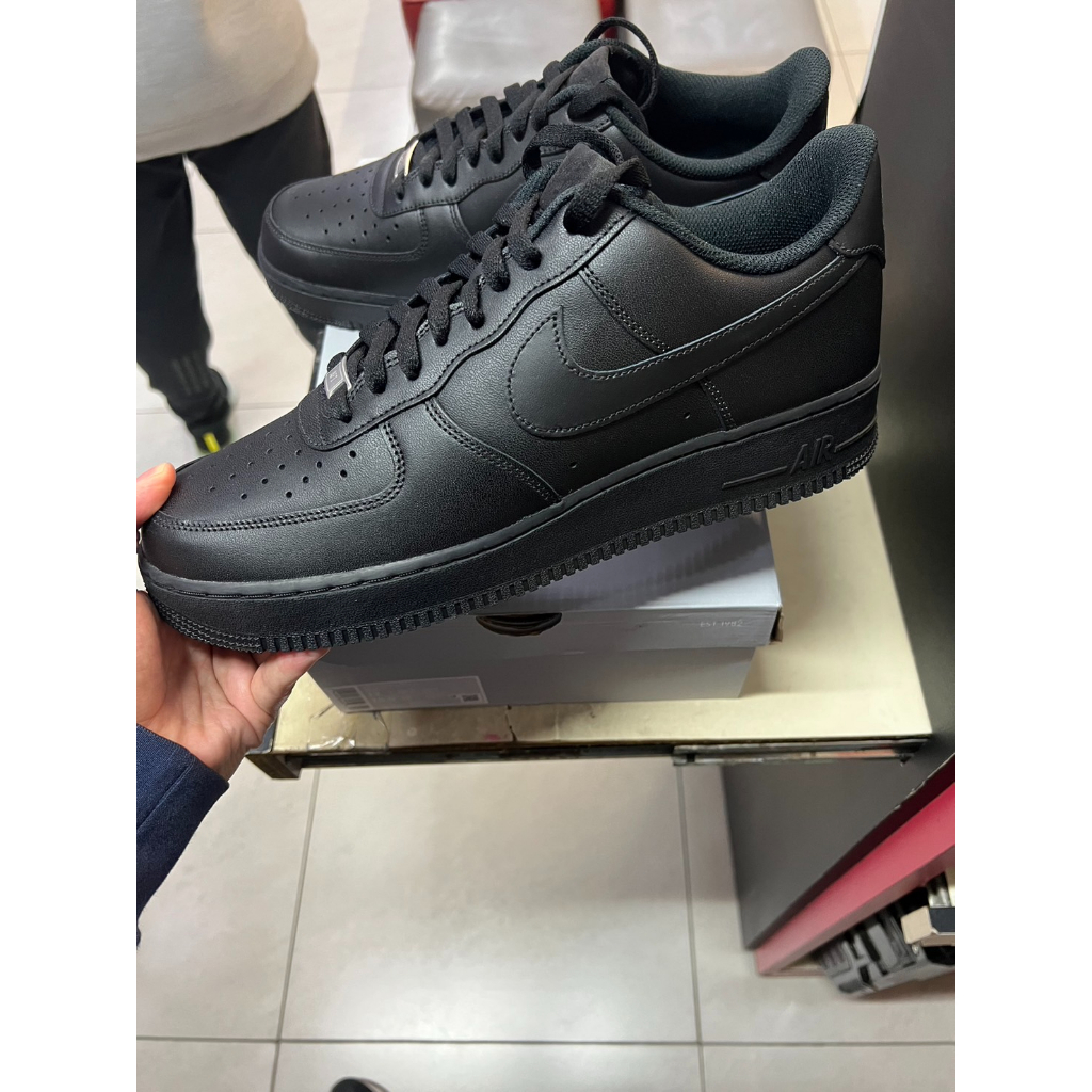 NIKE AIR FORCE 1 '07 全黑經典款休閒鞋型號CW2288-001 | 蝦皮購物