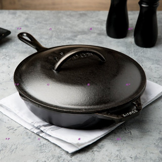 美國原裝新品現貨LODGE 10.25 吋Pre-Seasoned Cast Iron Skillet鑄鐵鍋 L8SK3 | 蝦皮購物