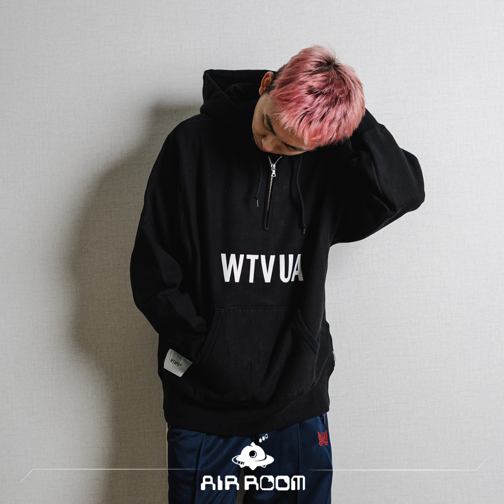 ☆AirRoom☆ 2018SS WTAPS OUTRIGGER / SWEATSHIRT. COTTON 帽T 半截 