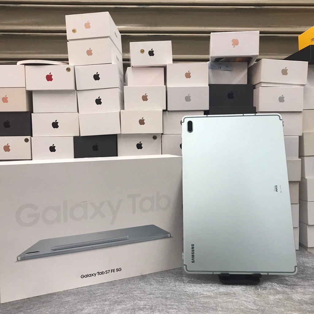 【完美福利品】SAMSUNG Galaxy Tab S7 FE 5G綠 12.4吋 4G 64GB 福利品 可面交