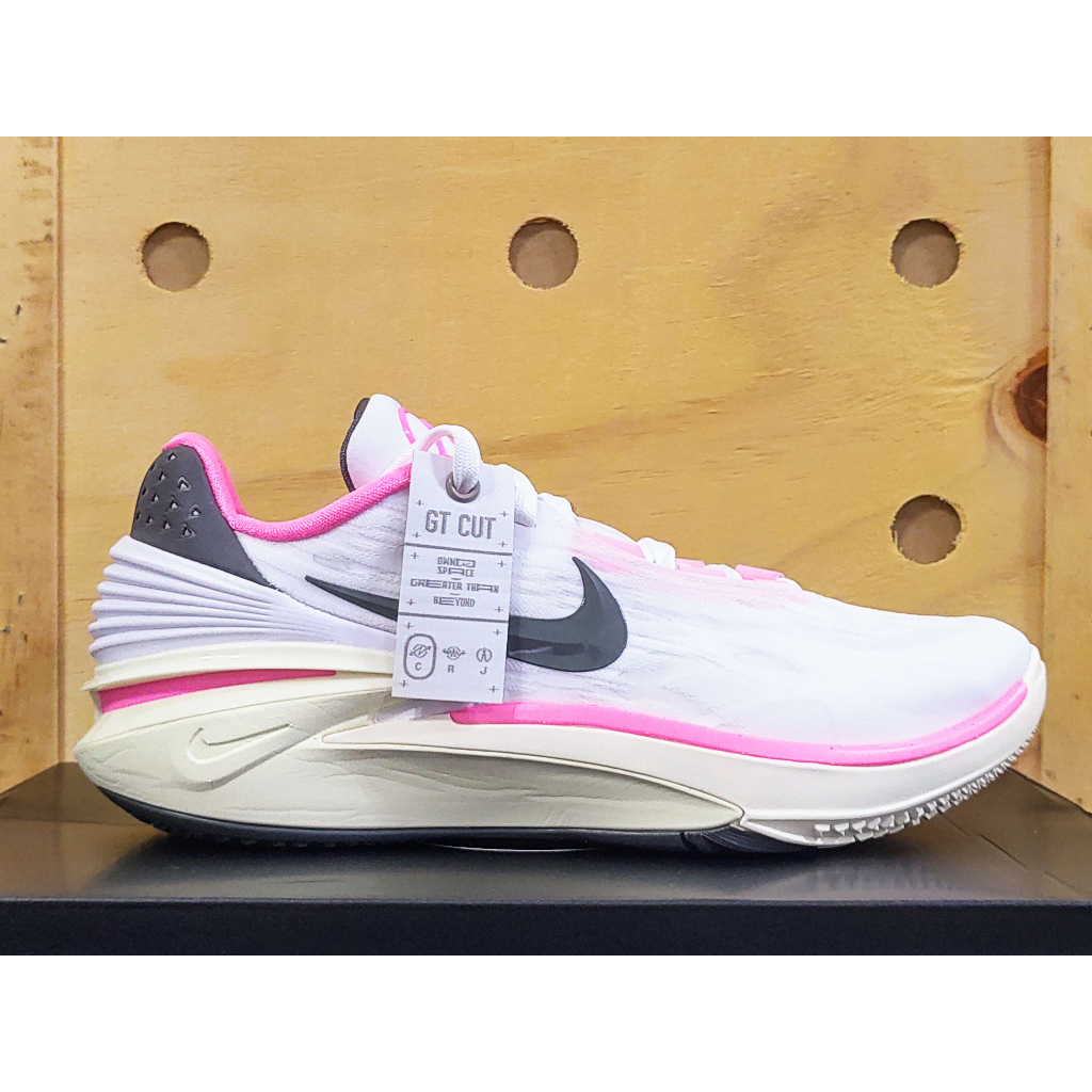 NIKE AIR ZOOM G.T. CUT 2 粉白籃球鞋FD9905-101 US8.5(26.5cm) | 蝦皮購物