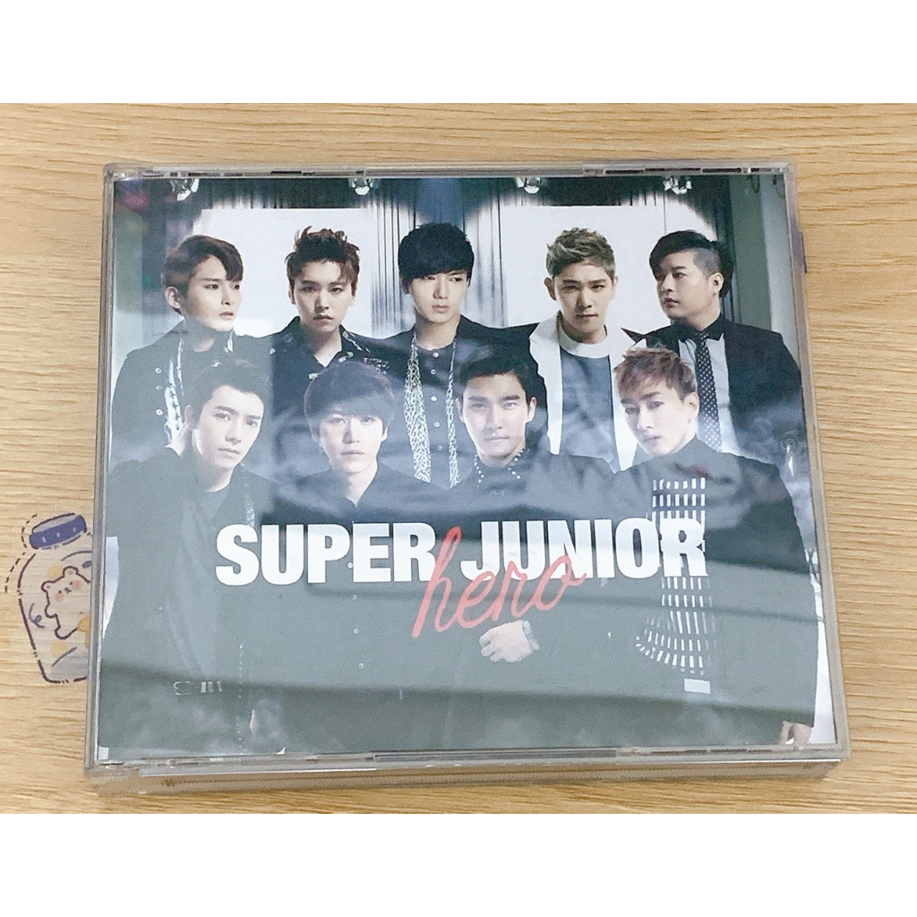 二手CD】 Hero (2CD+DVD) 日語Super Junior 台壓盤| 蝦皮購物